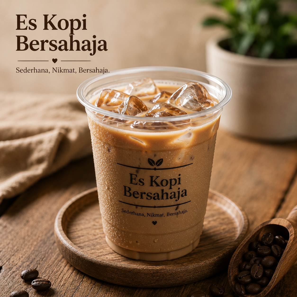 Es Kopi Bersahaja dari Kedai Kopi Bersahaja
